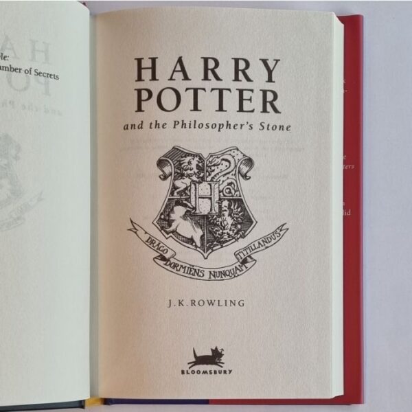 harry potter and the philosopher's stone title page