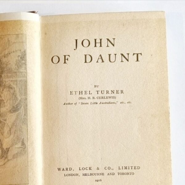 john of daunt title page